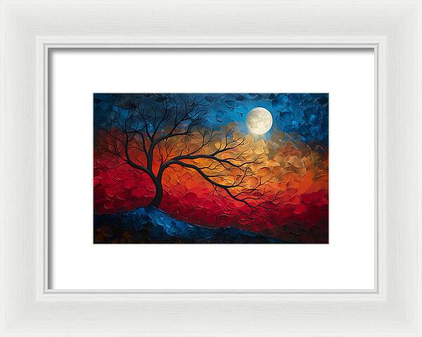 Burning Twilight - Framed Print