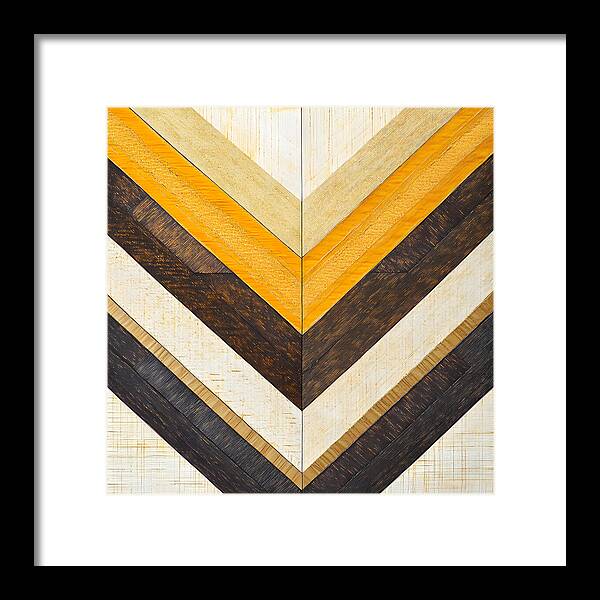 Burnished Angles - Framed Print
