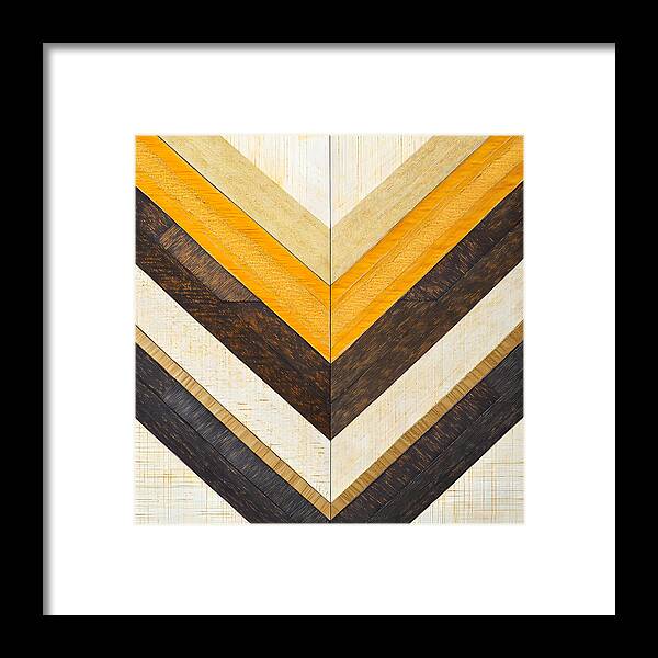 Burnished Angles - Framed Print
