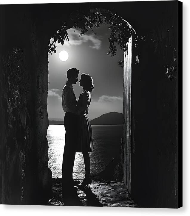 By the Moon's Grace - Canvas Print