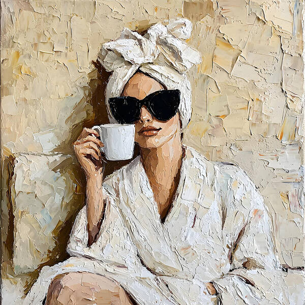 Caffeine Couture - Art Print