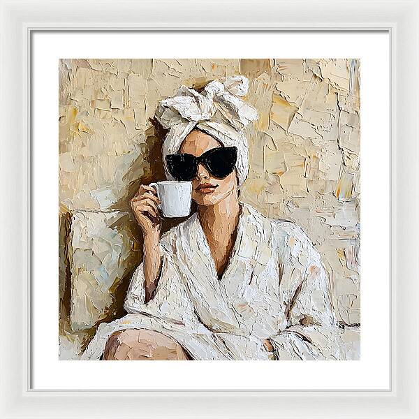 Caffeine Couture - Framed Print