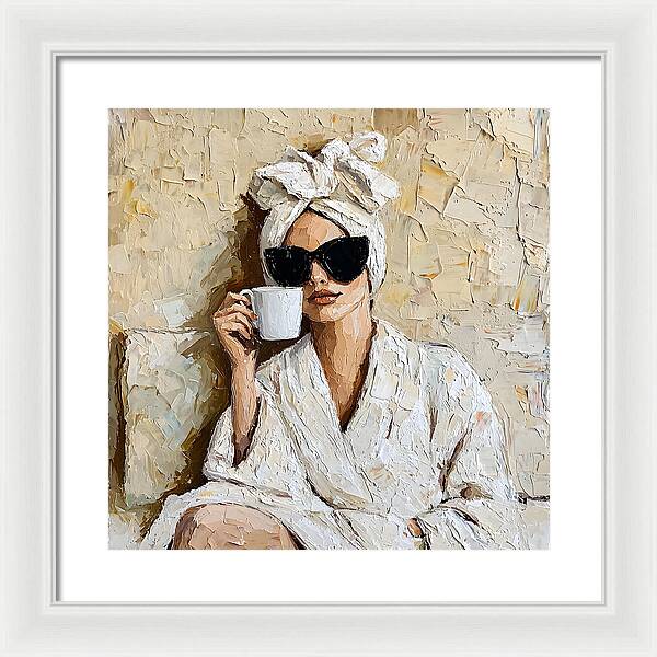 Caffeine Couture - Framed Print