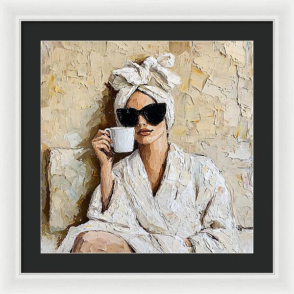 Caffeine Couture - Framed Print