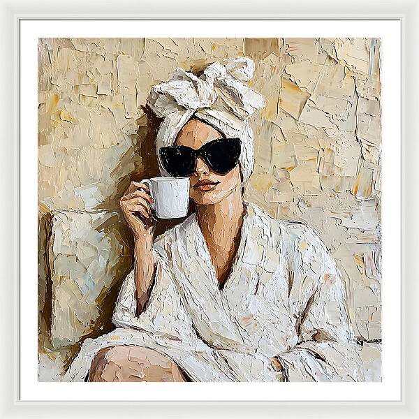 Caffeine Couture - Framed Print