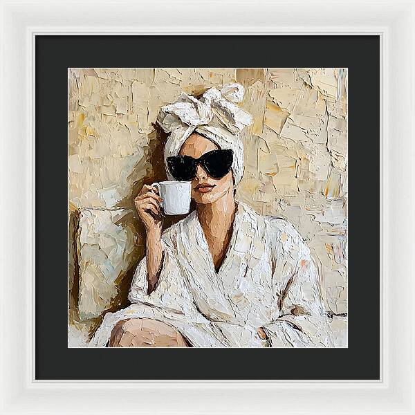 Caffeine Couture - Framed Print