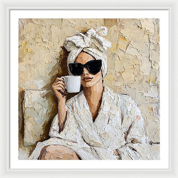 Caffeine Couture - Framed Print