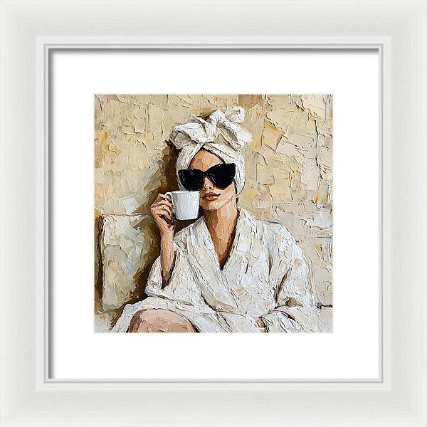 Caffeine Couture - Framed Print