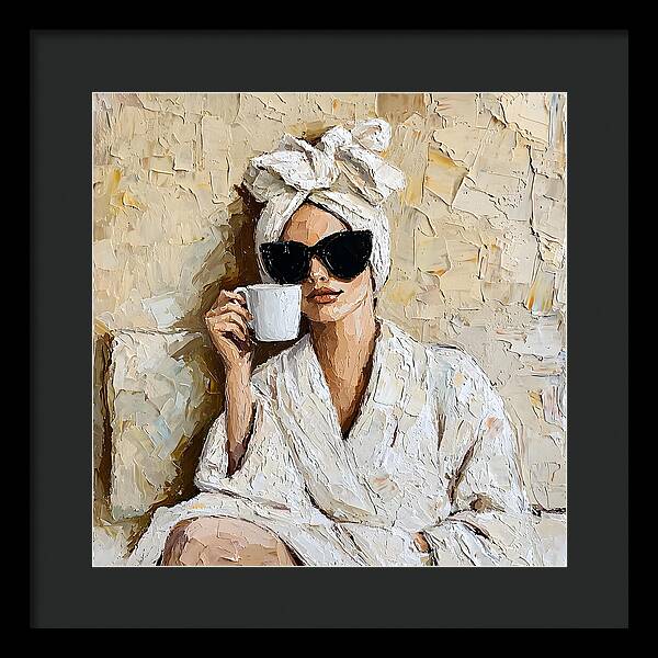 Caffeine Couture - Framed Print