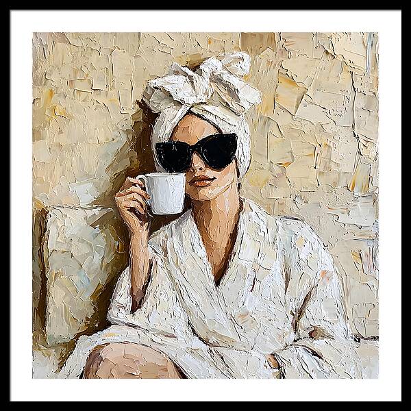 Caffeine Couture - Framed Print