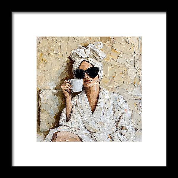 Caffeine Couture - Framed Print