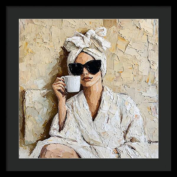 Caffeine Couture - Framed Print