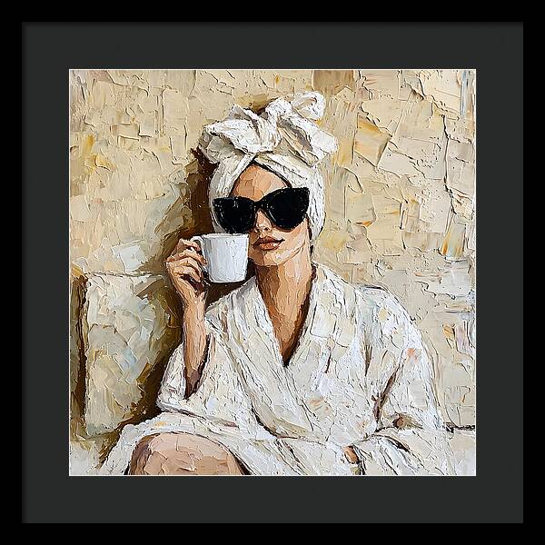 Caffeine Couture - Framed Print