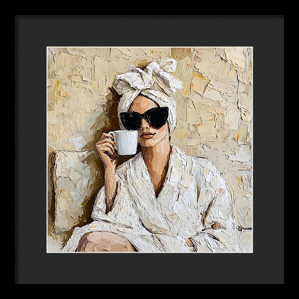 Caffeine Couture - Framed Print