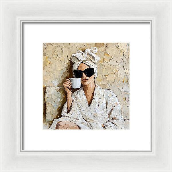 Caffeine Couture - Framed Print