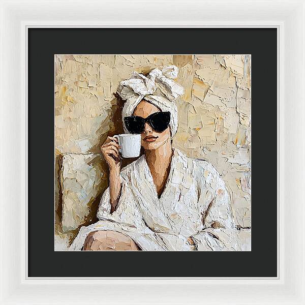 Caffeine Couture - Framed Print