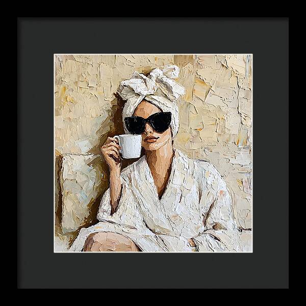 Caffeine Couture - Framed Print