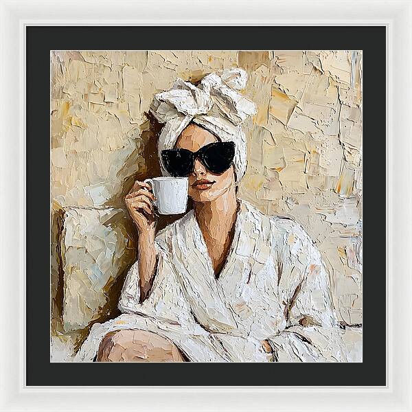 Caffeine Couture - Framed Print