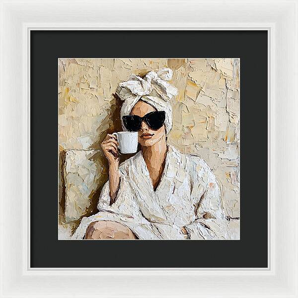 Caffeine Couture - Framed Print