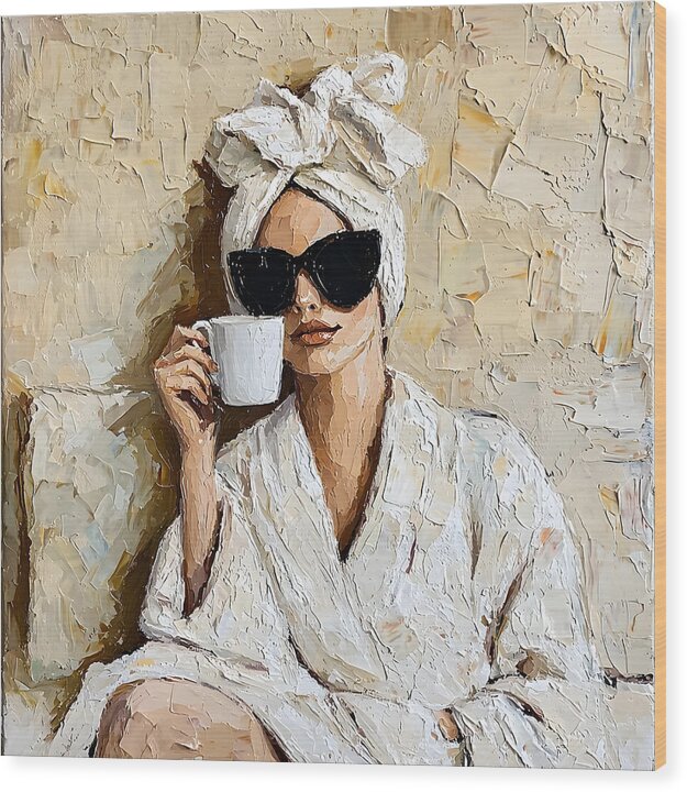 Caffeine Couture - Wood Print