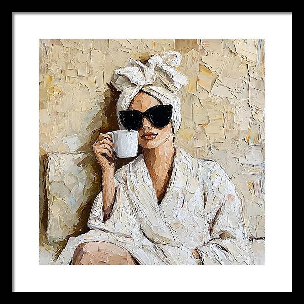 Caffeine Couture - Framed Print