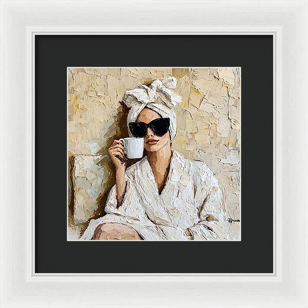 Caffeine Couture - Framed Print