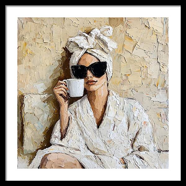 Caffeine Couture - Framed Print