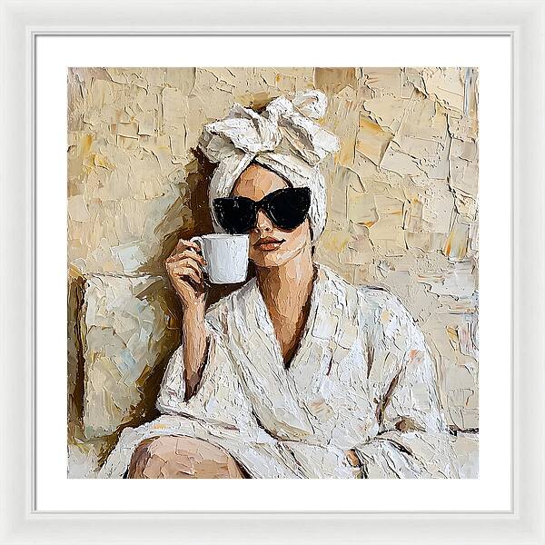 Caffeine Couture - Framed Print