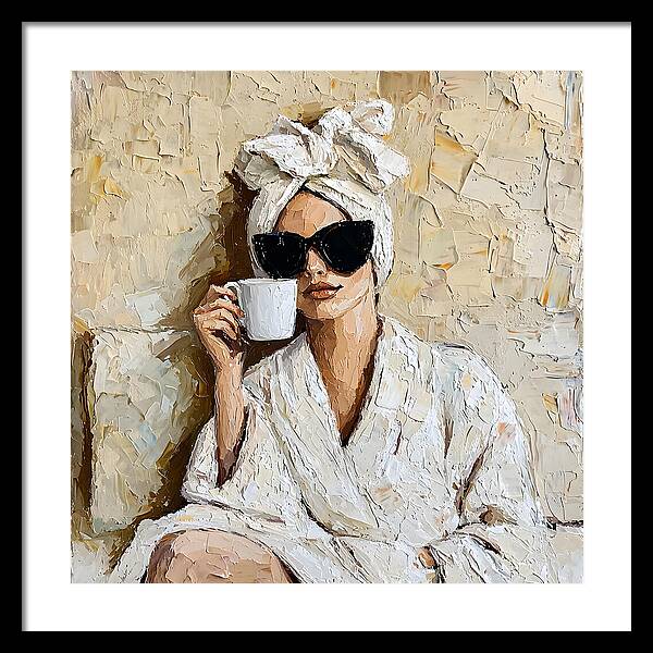 Caffeine Couture - Framed Print