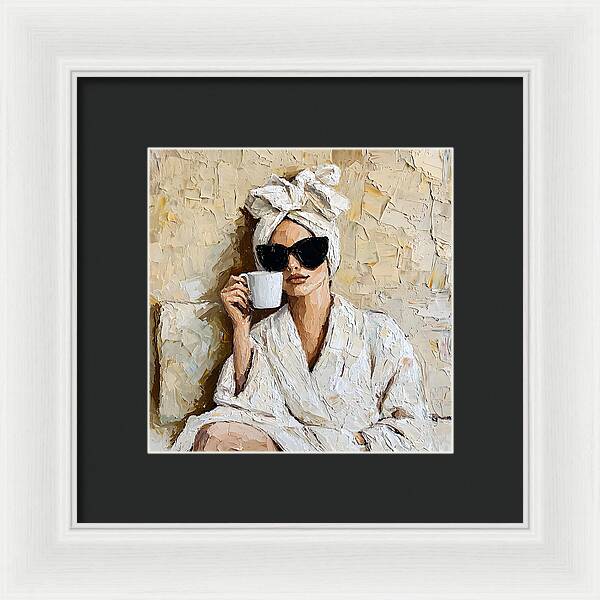 Caffeine Couture - Framed Print