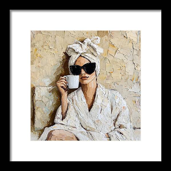 Caffeine Couture - Framed Print