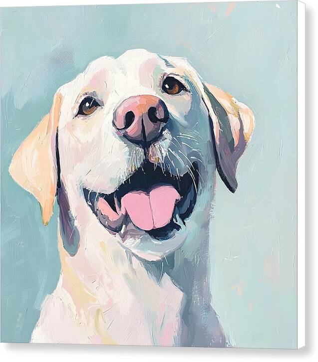 Canine Bliss - Canvas Print