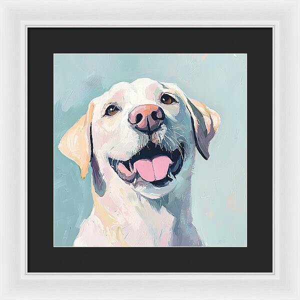 Canine Bliss - Framed Print