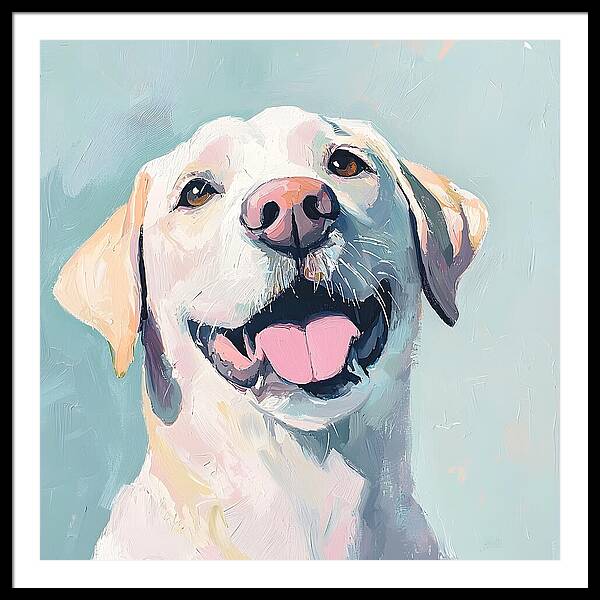 Canine Bliss - Framed Print