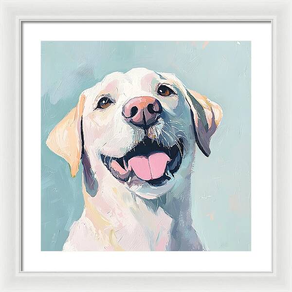 Canine Bliss - Framed Print