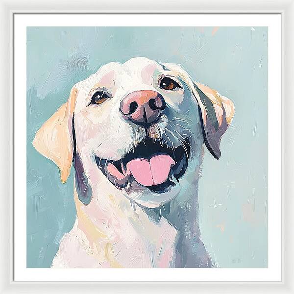 Canine Bliss - Framed Print