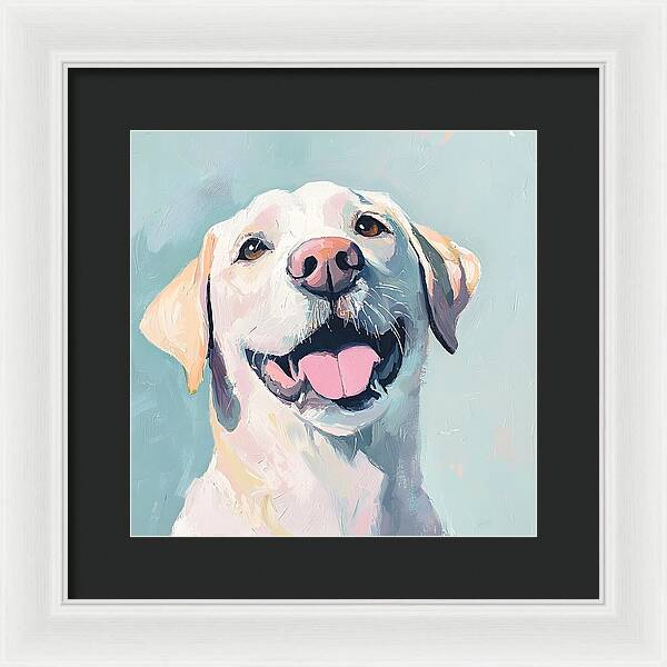 Canine Bliss - Framed Print