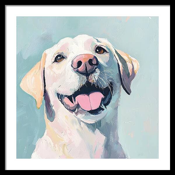 Canine Bliss - Framed Print
