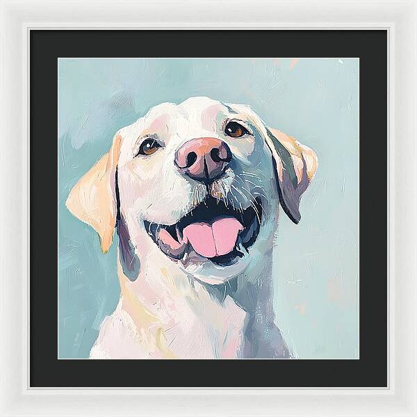 Canine Bliss - Framed Print