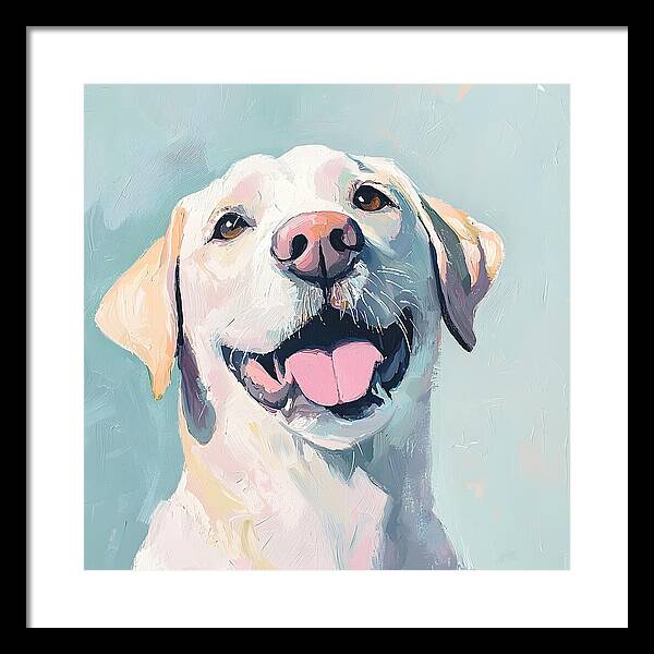 Canine Bliss - Framed Print