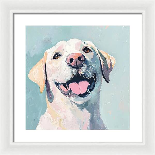 Canine Bliss - Framed Print