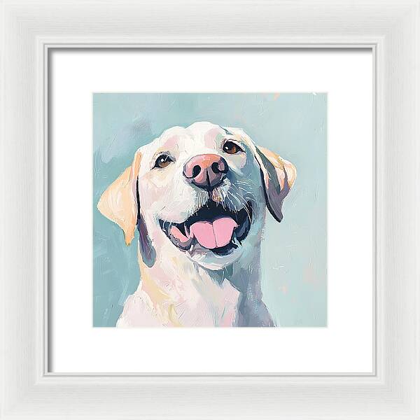 Canine Bliss - Framed Print