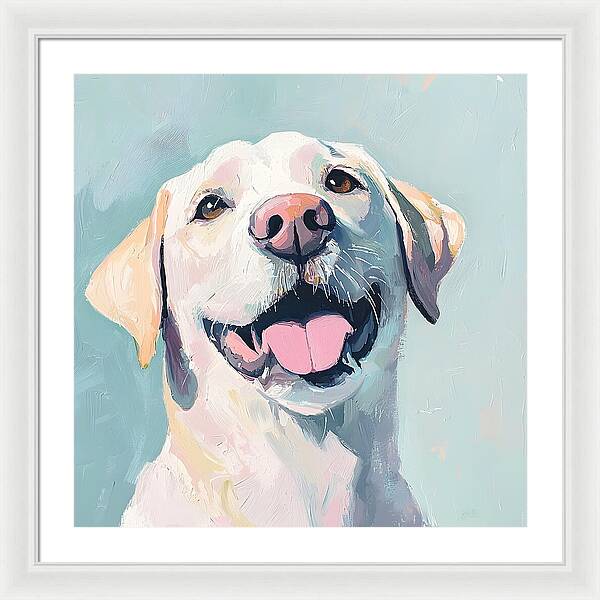 Canine Bliss - Framed Print