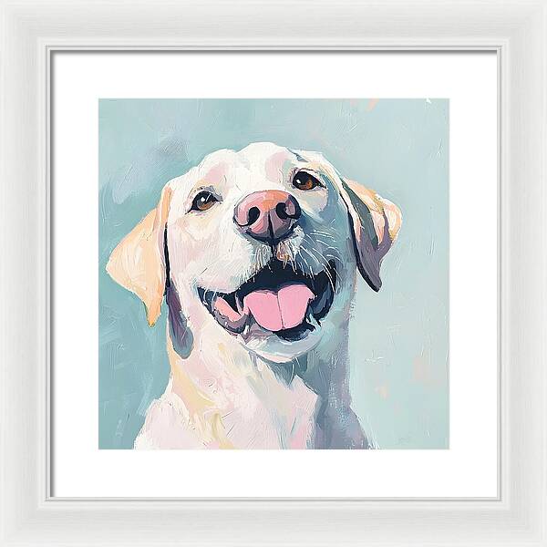 Canine Bliss - Framed Print