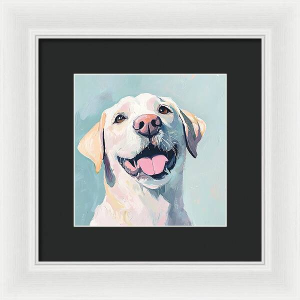 Canine Bliss - Framed Print