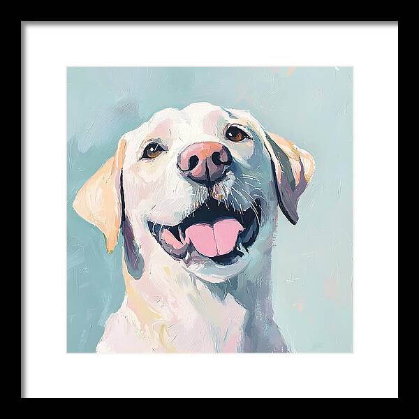 Canine Bliss - Framed Print