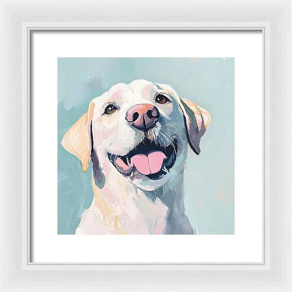 Canine Bliss - Framed Print