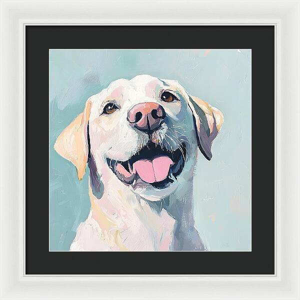Canine Bliss - Framed Print