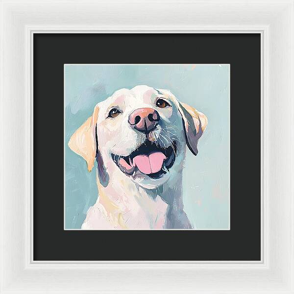 Canine Bliss - Framed Print
