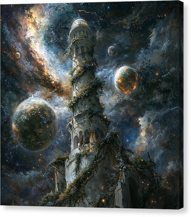 Celestial Spire - Canvas Print